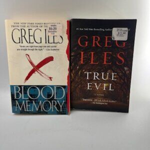 Greg Iles Novels Set of 2 Paperback Books